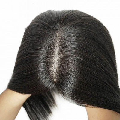 Postiche - Perruque de haute qualité - cheveux naturels Asie12
