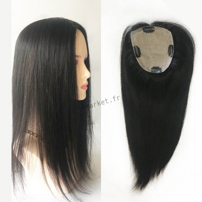 Postiche - Perruque de haute qualité - cheveux naturels Asie11