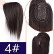 Cheveux synthétiques extensions pour femmes postiche dentelle brune blonde châtain 30cm29