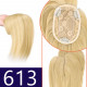 Cheveux synthétiques extensions pour femmes postiche dentelle brune blonde châtain 30cm25