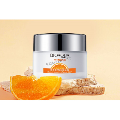 Ensemble Crème Visage à L'Orange Hydratant Vitamine C Avec Soin pour les yeux Anti-rides3