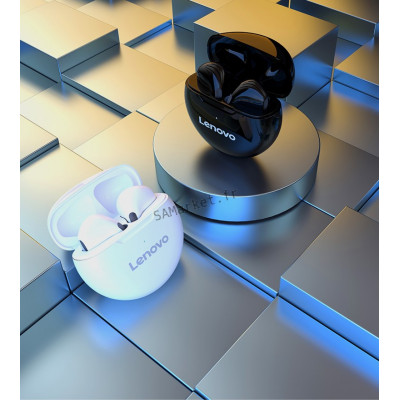 Écouteurs Lenovo Bluetooth 5.0 Étanche Avec Réduction du bruit Microphone Intégré7
