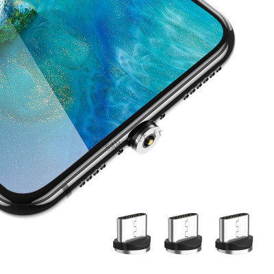 Embout Magnétique Pour Câble Chargeur Magnétique Embouts Remplacement Perdu Paquet de 5 iOS TYPE C Micro USB3