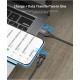 Chargeur Magnétique Câble iOS Micro USB Type C Recharge Rapide Tête Rotative15