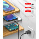 Chargeur Magnétique Câble iOS Micro USB Type C Recharge Rapide Tête Rotative14