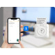 Mini Imprimante Photo Thermique Bluetooth Portable Tout-en-Un Photo Etiquette Reçu Fonction avec Prise en Charge du Câble USB pour Android iOS Smartphone Windows8