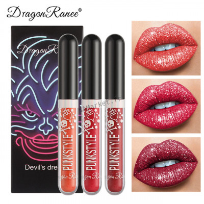 Paquet de 6 Rouge à Lèvres Longue durée Lipstick Liquide Ultra Mat Velours Brillant9