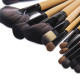 Kit Pinceaux Maquillage Professionnels Set de 24 Pinceaux Poudre Sourcils Fond de teint Fard à paupières16