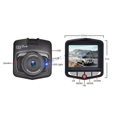 Caméra Voiture Tableau de Bord FULL HD CAR DVR 1080P Carte TF Non Incluse8