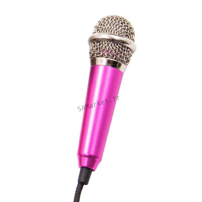 Mini Microphone Filaire de Studio Stéréo Jack 3.5mm Compatibilité Universelle Ordinateur Portable Fixe et Smartphone6