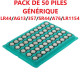 Pack de 50 Piles 1.5V Générique LR44 AG13 357 SR44 A76 LR11546