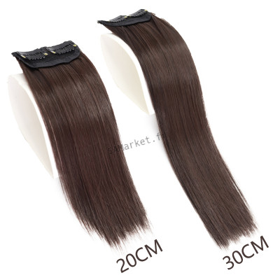 Extensions de cheveux Avec Clip invisibles pour cheveux clairsemés 20cm - 30cm3