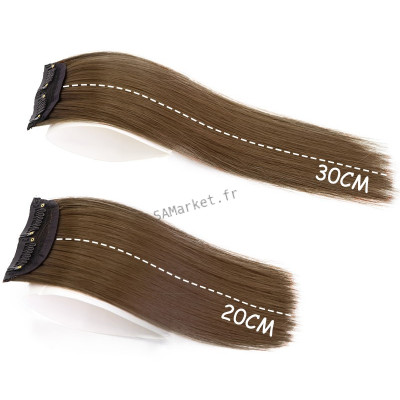 Extensions cheveux avec clip augmente volume des cheveux  couverture latérale supérieure3