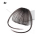 Frange courte droite Extension de cheveux naturels synthétiques avec Clip34