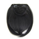 Frange courte droite Extension de cheveux naturels synthétiques avec Clip30
