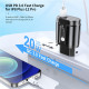 Chargeur Charge rapide adaptateur USB 20W 2 Port USB PLUS Type C15