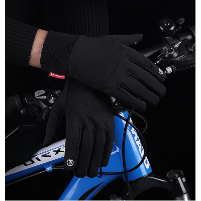 Gants antidérapants tactile Smartphone Unisex Coupe Vent hiver polaire chauds de cyclisme6