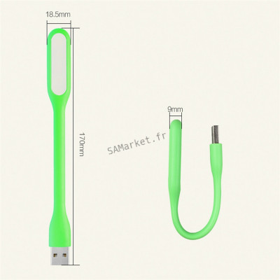 Mini ventilateur USB Portable Pliable avec lampe LED Flexible4