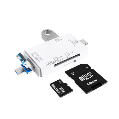 Adaptateur USB Lecteur carte mémoire compatible android pc mac smartphone OTG multifonction8