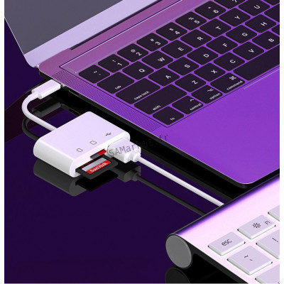 Adaptateur de Type C TF CF SD lecteur de carte mémoire graveur Compact Flash USB-C USB Type-C9
