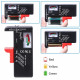 Testeur de batterie LCD compatible pile AA/AAA/9V/1.5V12