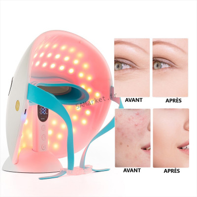 Masque électronique lifting photothérapie régénération collagène 7 mode anti-ride anti-âge éclaircissant de la peau rajeunissement contre l'acné8