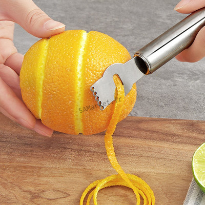 Couteau à zester citrons oranges 16cm inox solide et durable5