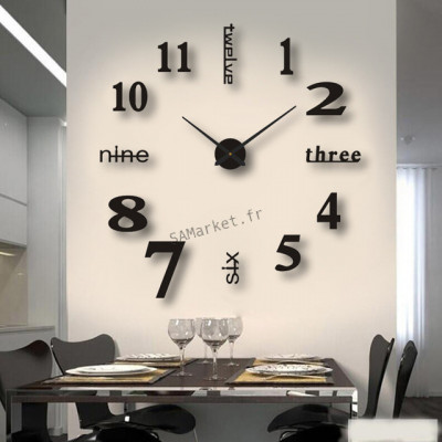 Horloge Murale Silencieuse DIY plusieurs modèles18