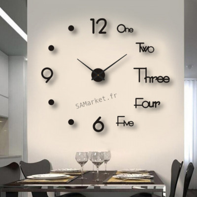 Horloge Murale Silencieuse DIY plusieurs modèles16