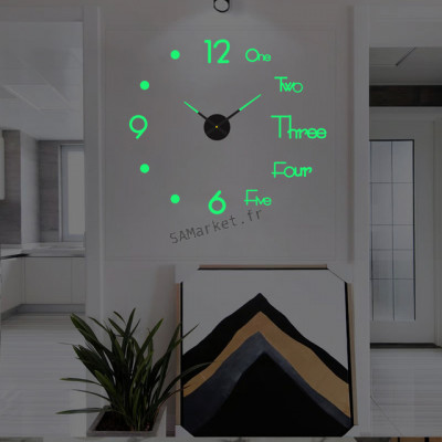 Horloge Murale Silencieuse DIY plusieurs modèles17