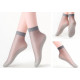 Pack de 10 paires de chaussette ultra mince taille unique genre collant transparent antidérapantes pour femme28