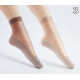 Pack de 10 paires de chaussette ultra mince taille unique genre collant transparent antidérapantes pour femme34