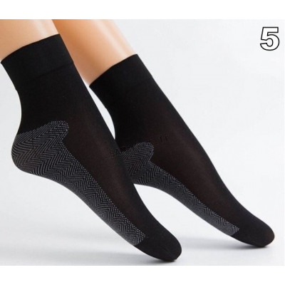 Pack de 10 paires de chaussette ultra mince taille unique genre collant transparent antidérapantes pour femme16