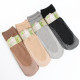Pack de 10 paires de chaussette ultra mince taille unique genre collant transparent antidérapantes pour femme24