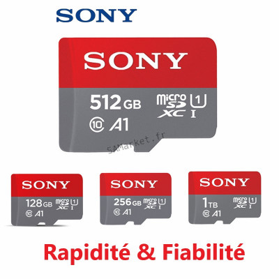 Carte mémoire Sony Micro SD authentique Compatible Téléphone smartphone appareil photo GPS console de jeux mémoire externe stockage vidéos photos2