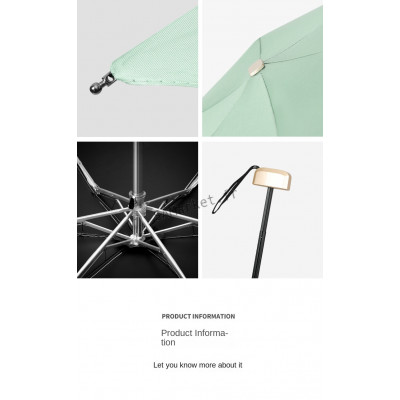 Petit Parapluie Anti-UV Design pour Femme Plat pliable5