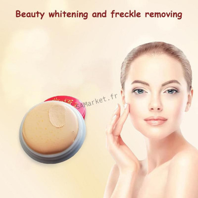 Crème perlé de ginseng puissante crème blanchissante pour le visage élimination des taches de rousseur7