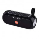 Haut-Parleur Bluetooth Avec Panneau Solaire Étanche Pour Recharge Automatique Usb Auxiliaire Radio Fm Carte TF20