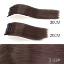 Extensions de cheveux Avec Clip invisibles pour cheveux clairsemés 20cm - 30cm11
