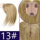 Cheveux synthétiques extensions pour femmes postiche dentelle brune blonde châtain 30cm49