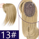 Cheveux synthétiques extensions pour femmes postiche dentelle brune blonde châtain 30cm42