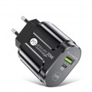 Chargeur Charge rapide adaptateur USB 20W 2 Port USB PLUS Type C25