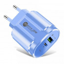 Chargeur Charge rapide adaptateur USB 20W 2 Port USB PLUS Type C20